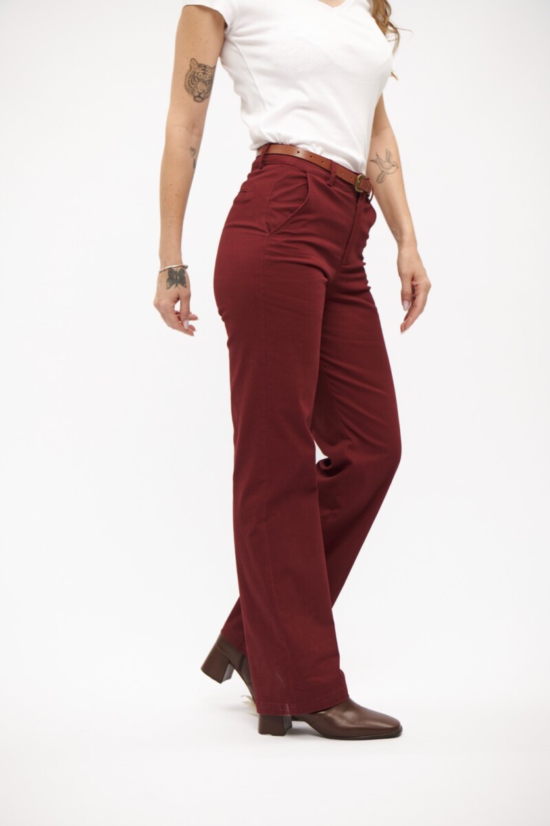 PANTALON WIDE ACTIVE BORDO