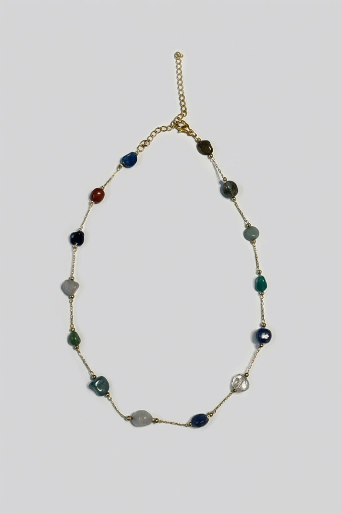 COLGANTE PIEDRAS MULTICOLOR