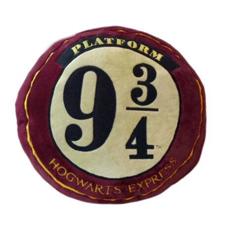 Almohadón Harry Potter Plataforma 9 ¾