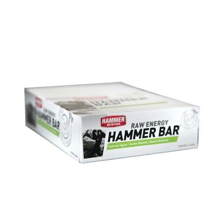 Pack X 12 Barras Hammer Energy Bar Avena y Manzana 50G 001
