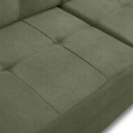 Sillon 3 Cuerpos en tela de Lino Palazio Verde