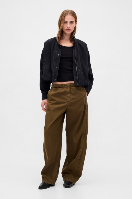 Remera Rib Mujer Black