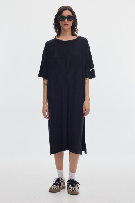 Vestido Pad Solid Black