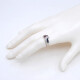 Anillo En Oro 18K Blanco Con Zafiros, Rubies, Esmeraldas Y Brilliantes Anillo En Oro 18K Blanco Con Zafiros, Rubies, Esmeraldas Y Brilliantes
