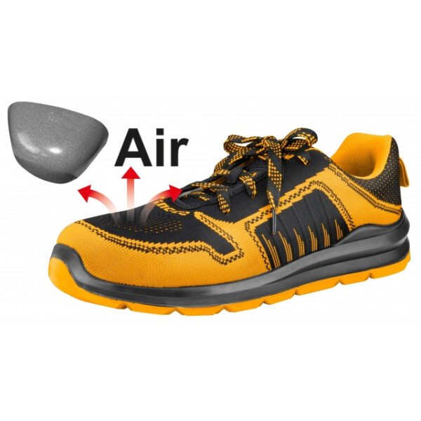 ZAPATO ´´AIR´´ INGCO CHAMPION CON PUNTERA DE SEGURIDAD N°47 ZAPATO ´´AIR´´ INGCO CHAMPION CON PUNTERA DE SEGURIDAD N°47