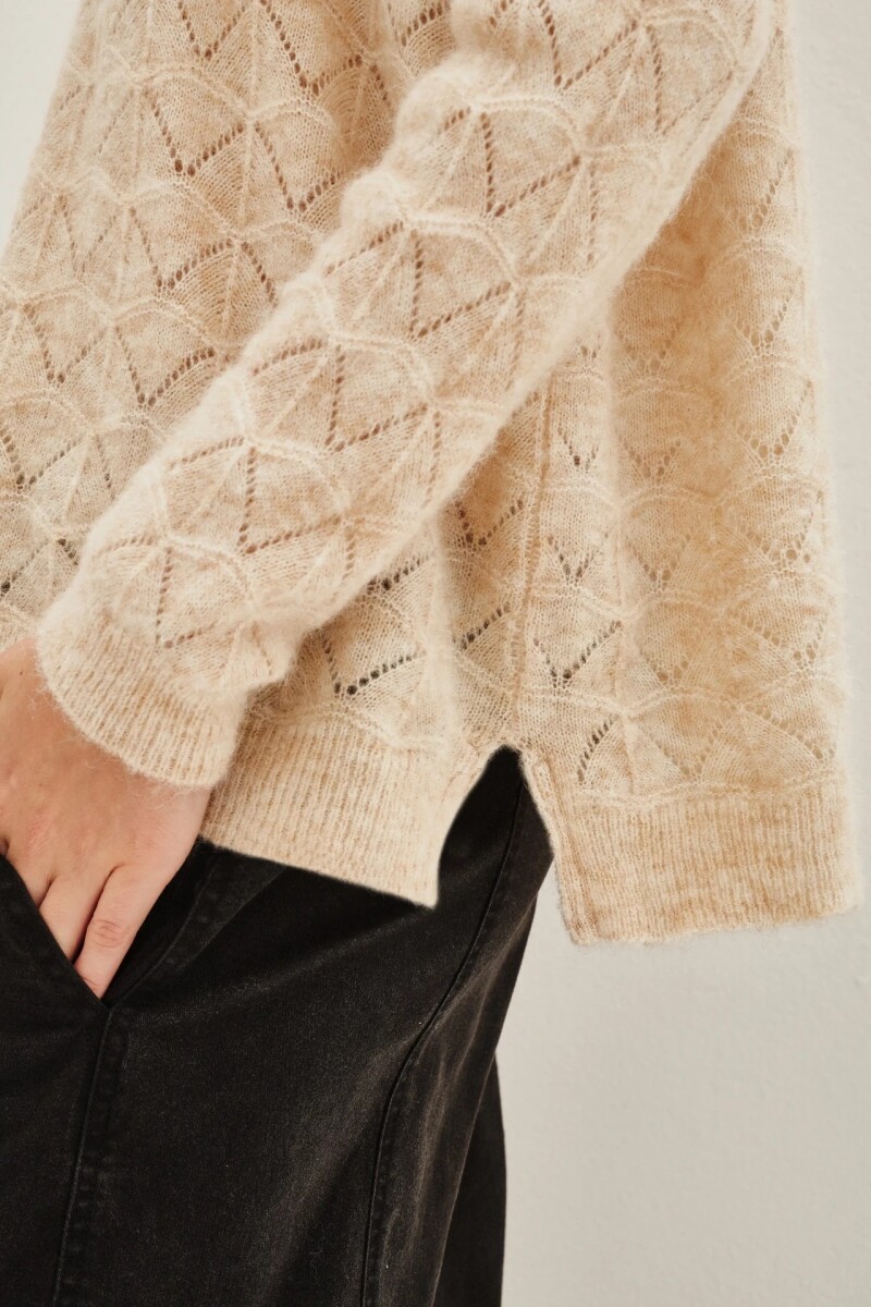 Sweater Cymade Vernet Crudo Melange
