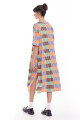 Vestido Pad Print Stripes Multi