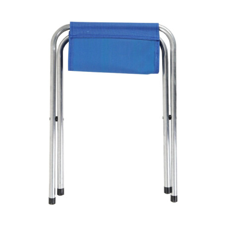 Taburete de metal y lona Taburete de metal y lona