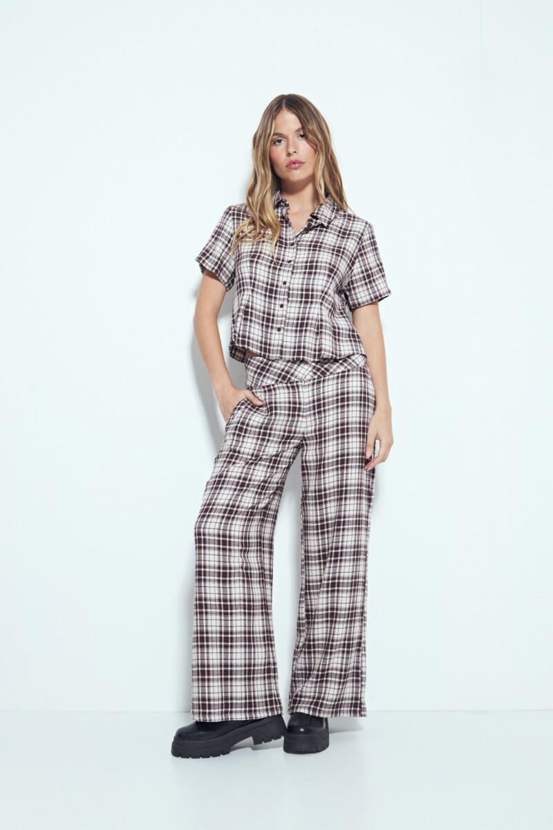 PANTALON CAMBRIDGE Chocolate