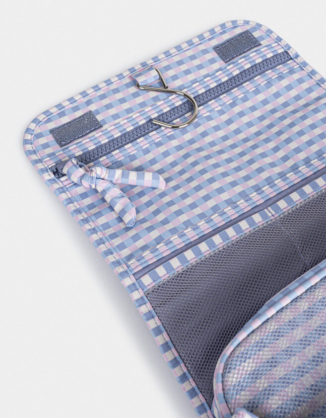 Porta Cosméticos Portacosméticos "in My Wellnes Era" - Estampado Geometrico