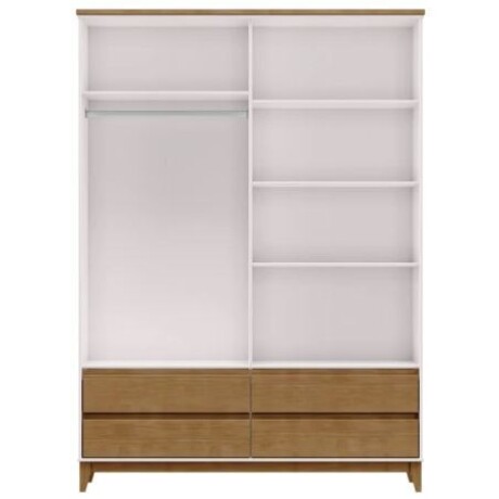 Ropero Prata 4 Puertas + 4 Cajones Natural 2813BFN Ropero Prata 4 Puertas + 4 Cajones Natural 2813BFN