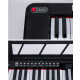 Teclado Órgano Musical 61 Teclas Electrónico 200 Tonos Negro