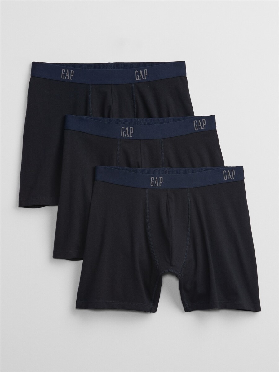 Boxer Básico Pack De 3 Hombre - True Navy V2 