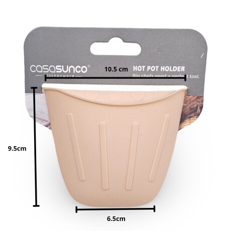 Manopla Agarradera de Silicona para Horno Cocinar Repostería Verde