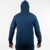 Diadora Men's Hoodie with zip PRINT- NAVY Marino