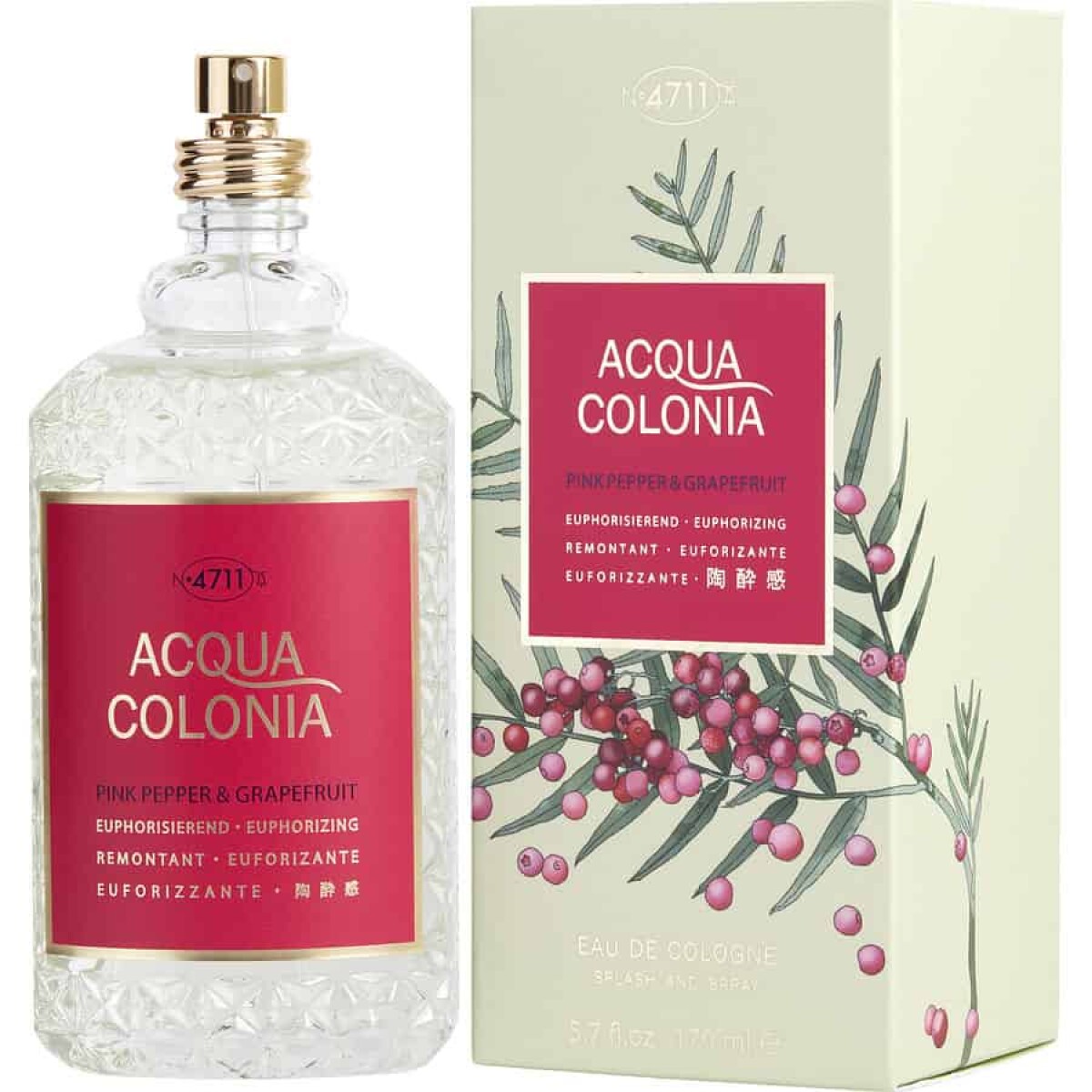 Perfume 4711 Acqua Colonia Pink Pepper & Grapefruit Edc 170 ml 