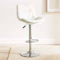 Butaca eco cuero con respaldo alto Pillow Blanco
