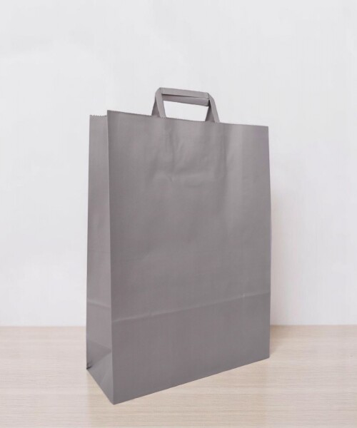 Bolsa lisa acuario 30x12x41 cm GRIS SOMBRA