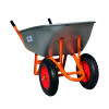 Carretilla Doble Rueda PU Bandeja Galvanizada Hermasur 100Lts Carretilla Doble Rueda PU Bandeja Galvanizada Hermasur 100Lts