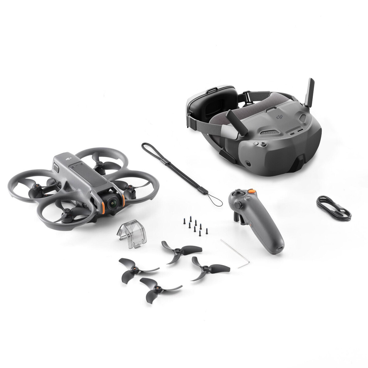 Dron DJI Avata 2 Fly Smart Combo Three Batteries 