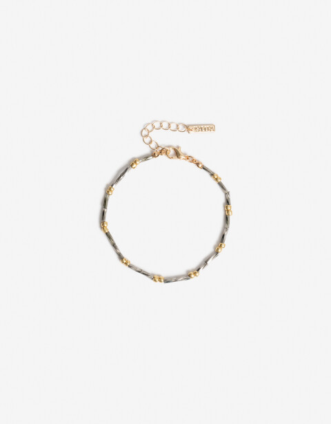 Pulseras Flexibles Metal Pulsera Flexible Biplating - Dorado