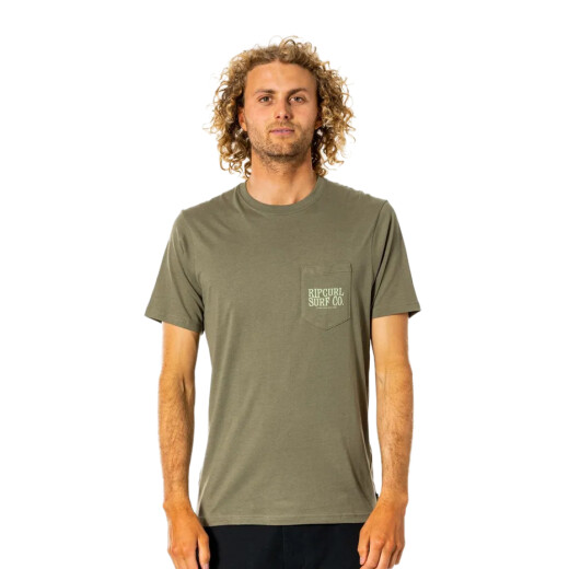 Remera MC Rip Curl MADE FOR POCKET TEE - M Remera MC Rip Curl MADE FOR POCKET TEE - M