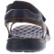 Sandalia de Hombre Freeway Casual c/Velcro Marrón