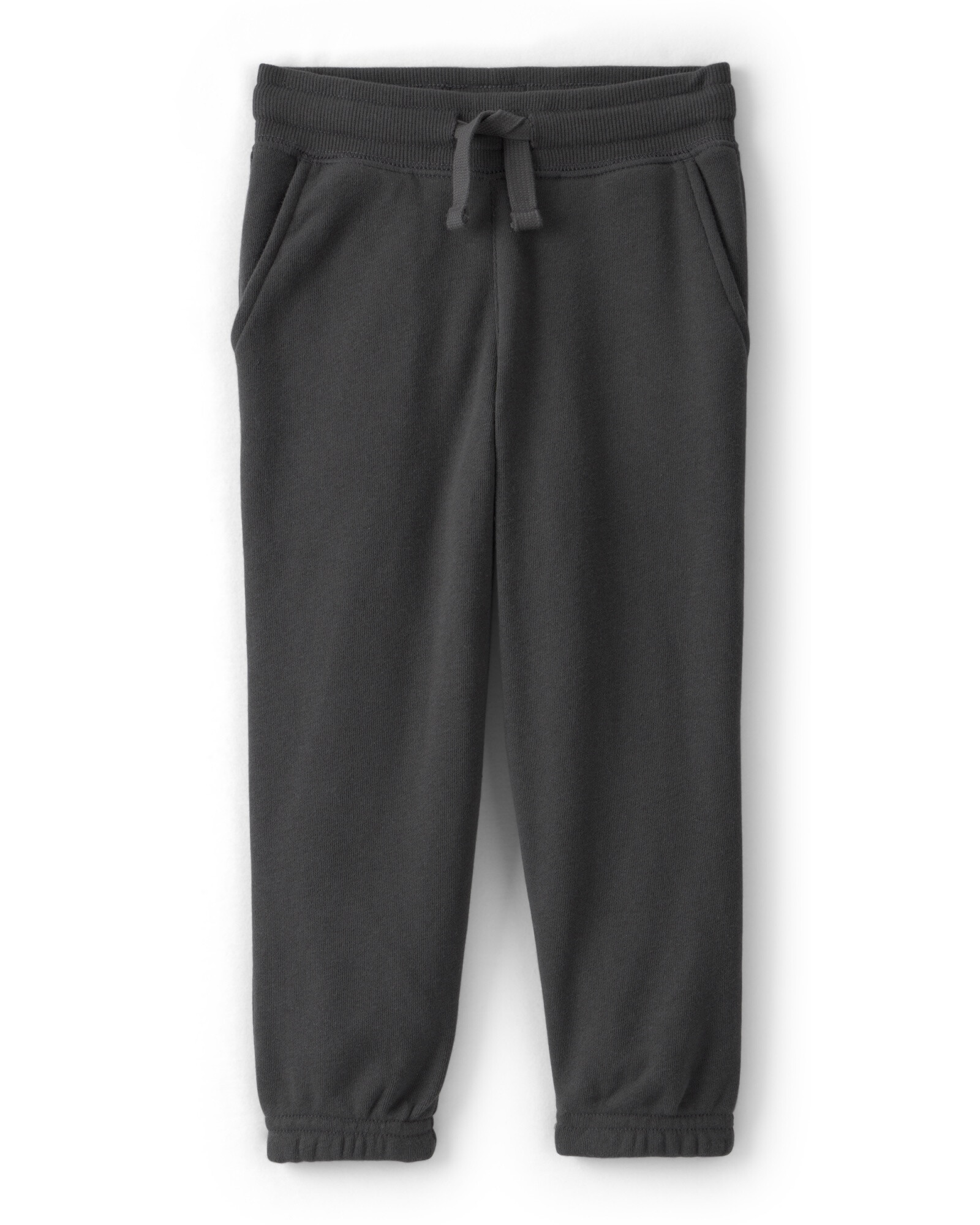 Pantalón de algodón, negro. Talles 2-5T Sin color