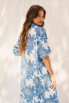 CAMISERO EMILY MAXI BLUE BLOSSOM CAMISERO EMILY MAXI BLUE BLOSSOM