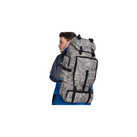 Mochila camping 60 L camuflada Camuflado