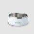 Plato comedero mascotas acero inoxidable c/ antideslizante Shy Marshmallow