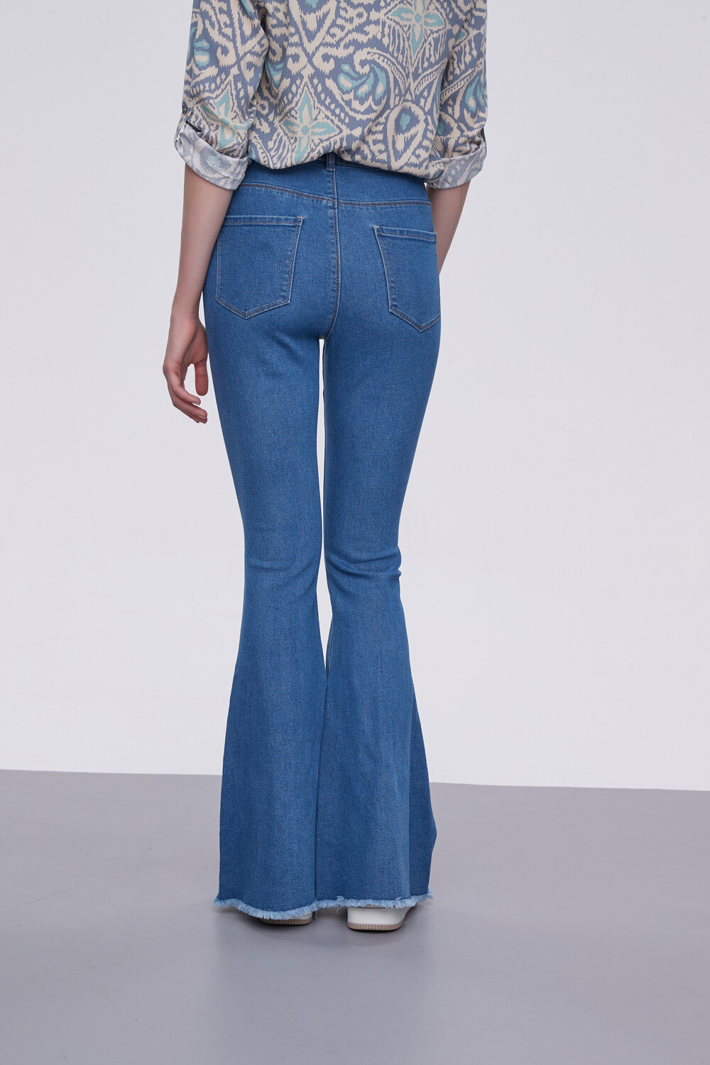 Pantalon Maseru Azul Grisaceo