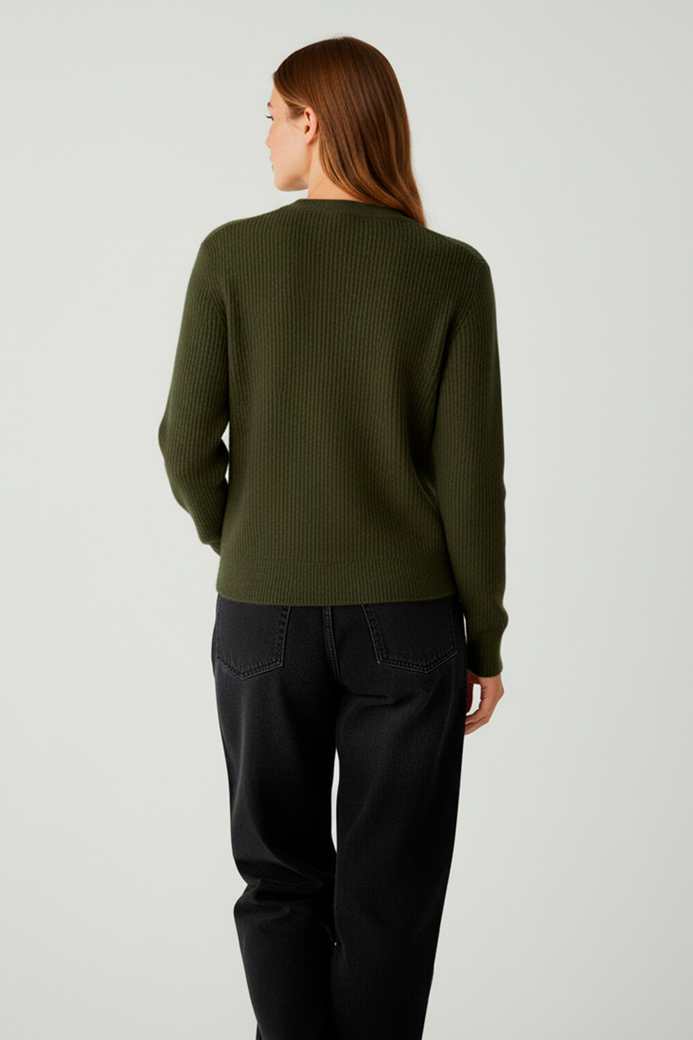 Sweater Pelai Verde Oliva Oscuro
