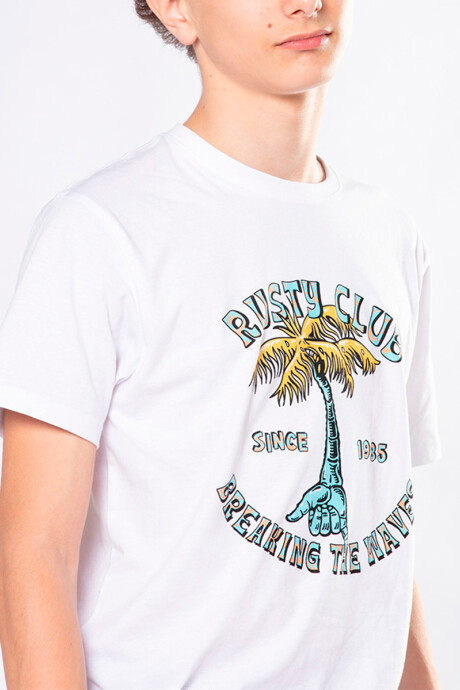 T-SHIRT SEIKOTEEN RUSTY Blanco