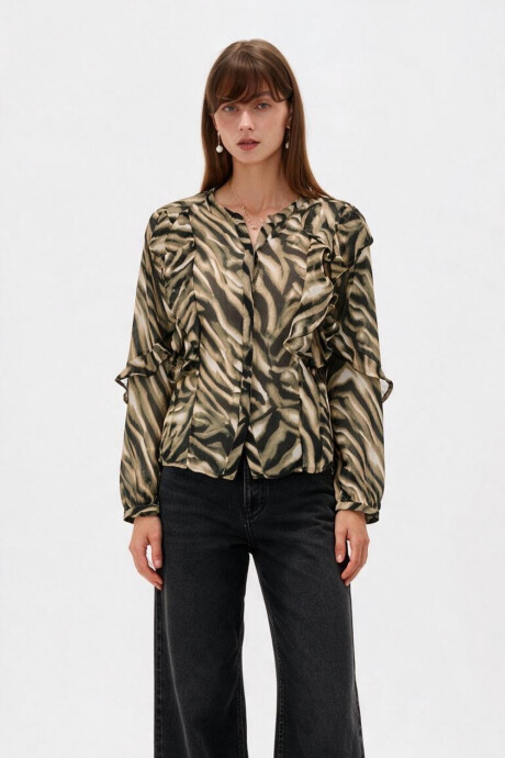 Camisa Samir Estampado 1