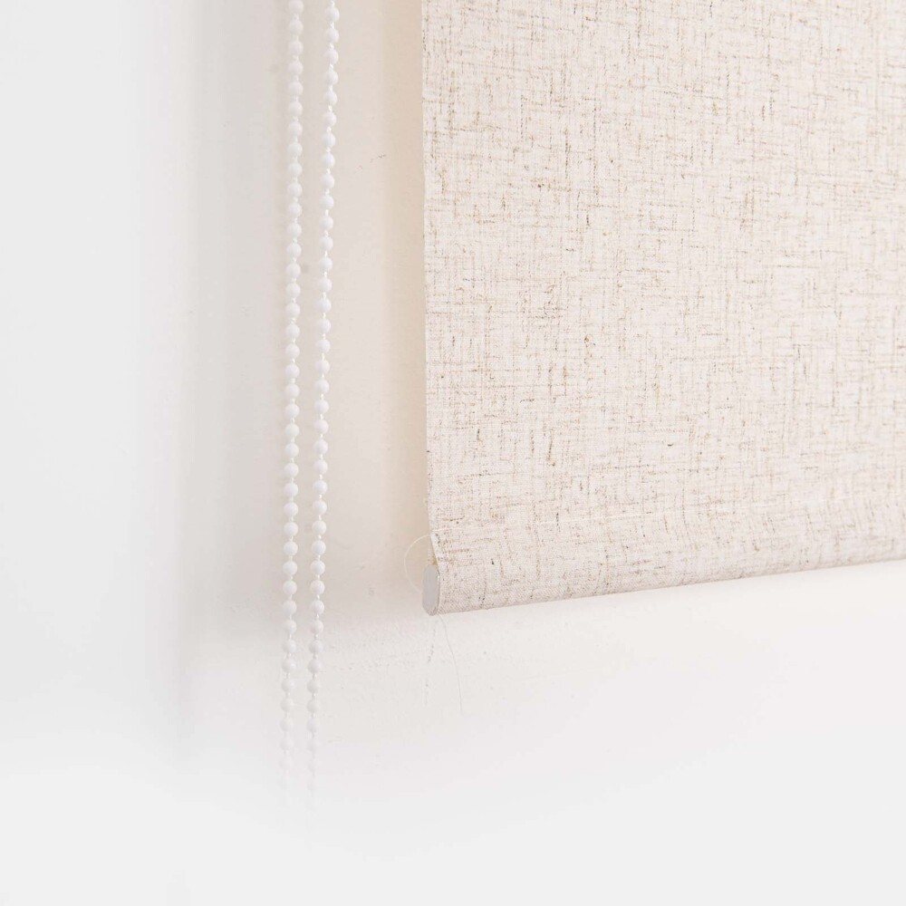 CORTINA ROLLER LINO-Y-POLIESTER NATURAL-BEIGE NSNL