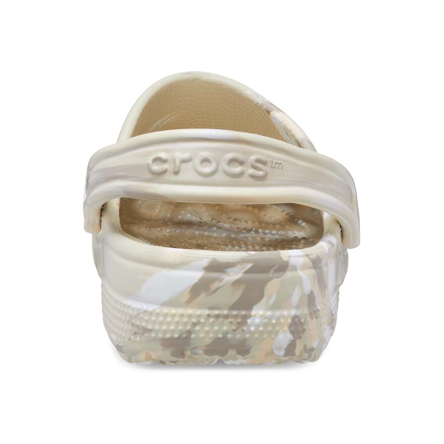 Classic Marbled Clog - Unisex Bone/multi