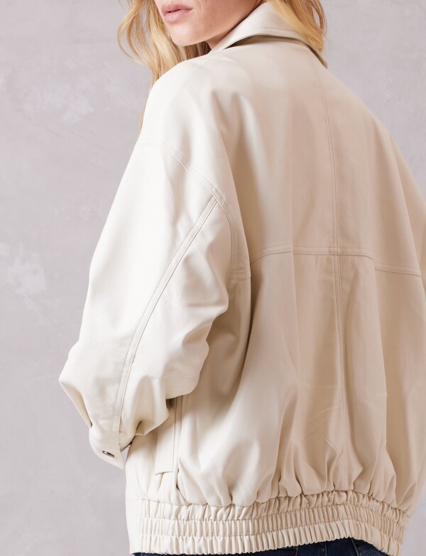 Camperita Bomber BEIGE CLARO