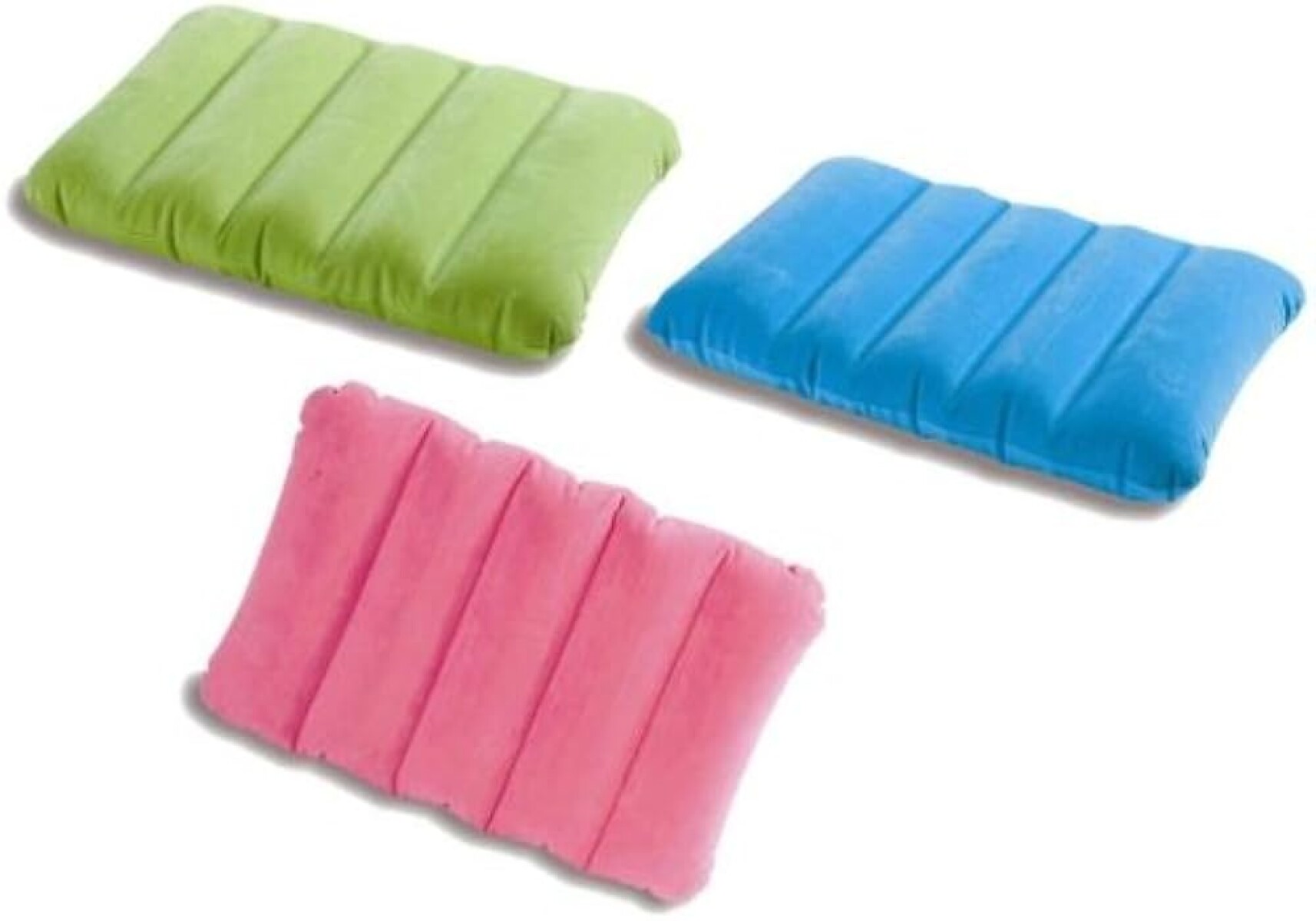 INTEX ALMOHADA INFLABLE PARA NIÑOS 43x28x9 TRES COLORES 