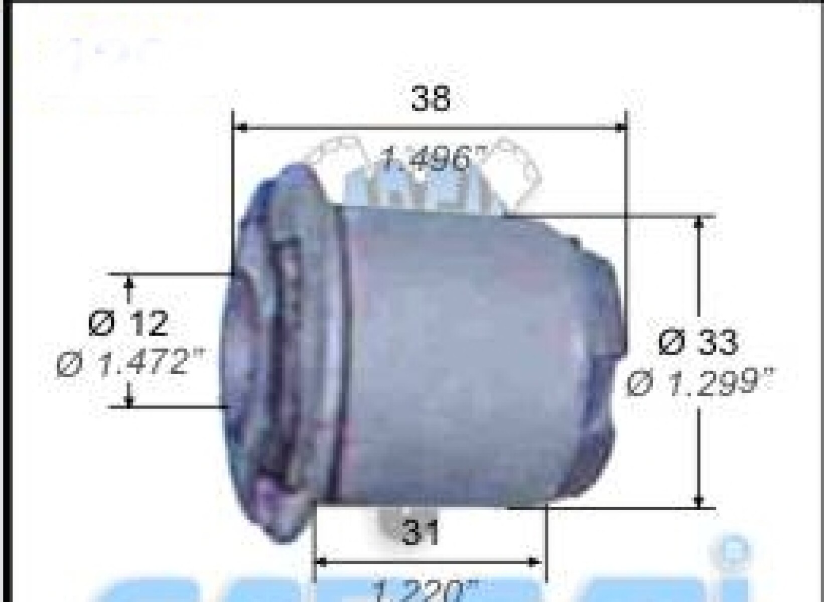 BUJE CITROEN - PEUGEOT SILENTBLOCK BASTIDOR 405 REDONDO BALONA - 