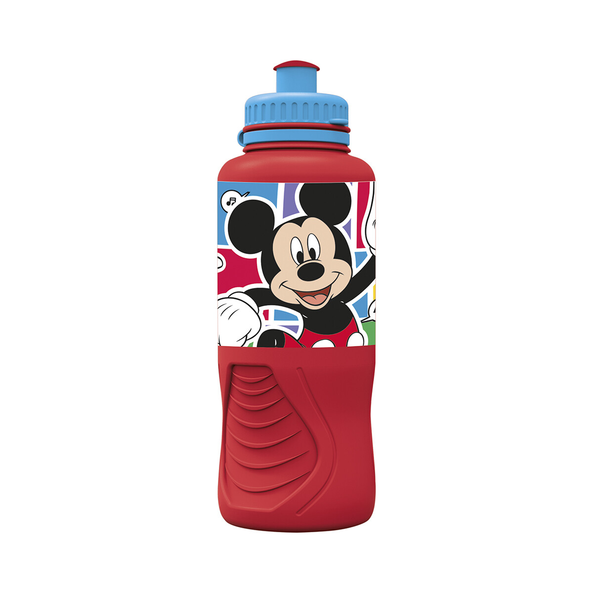 Botella Plástica Ergonómica Mickey 430 ml 