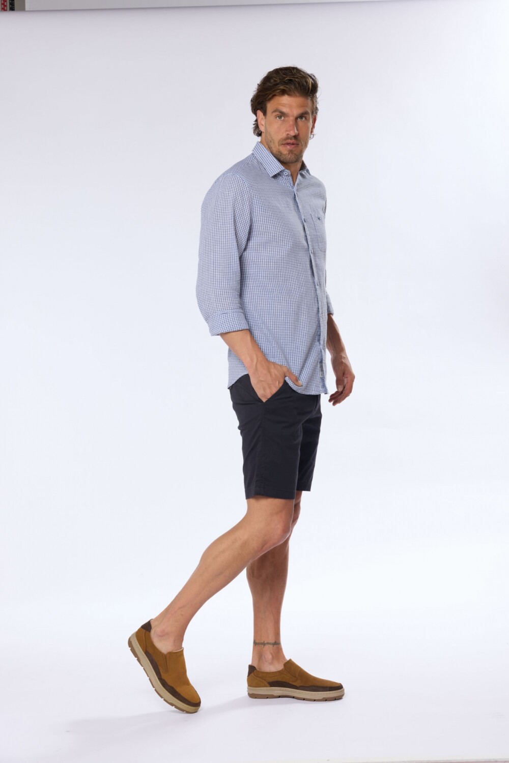 BERMUDA CLASICA Azul