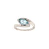 Anillo Gota-Plata 925-Con Aguamarina-AN4648 conpiedra