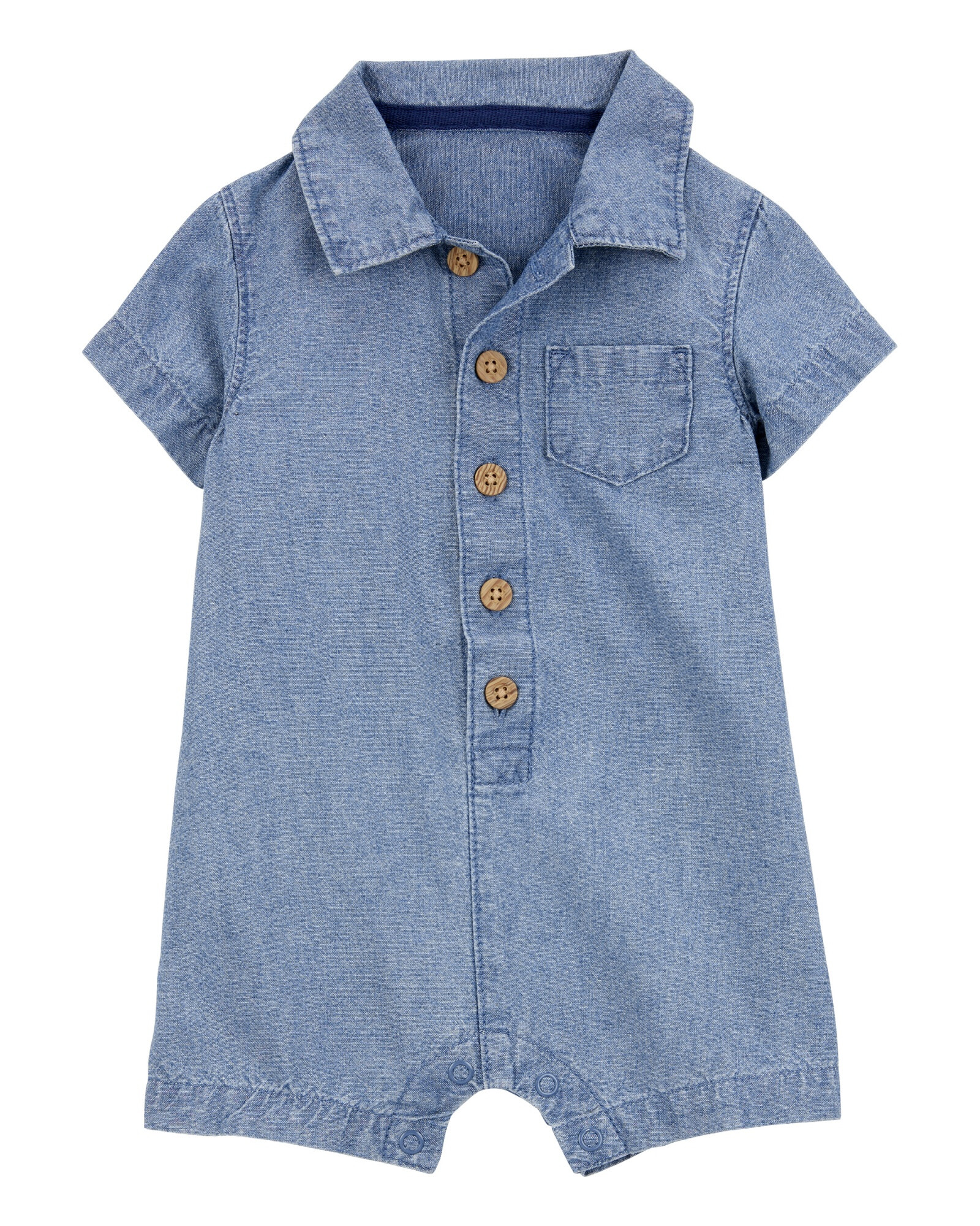 Monito corto de chambray Monito corto de chambray