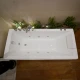 Hidromasaje Autoportante 160X70 Con Griferia A La Izquierda Y 6 Jets Grandes Incluye 1 Frente De 1.60Mts. BLANCO