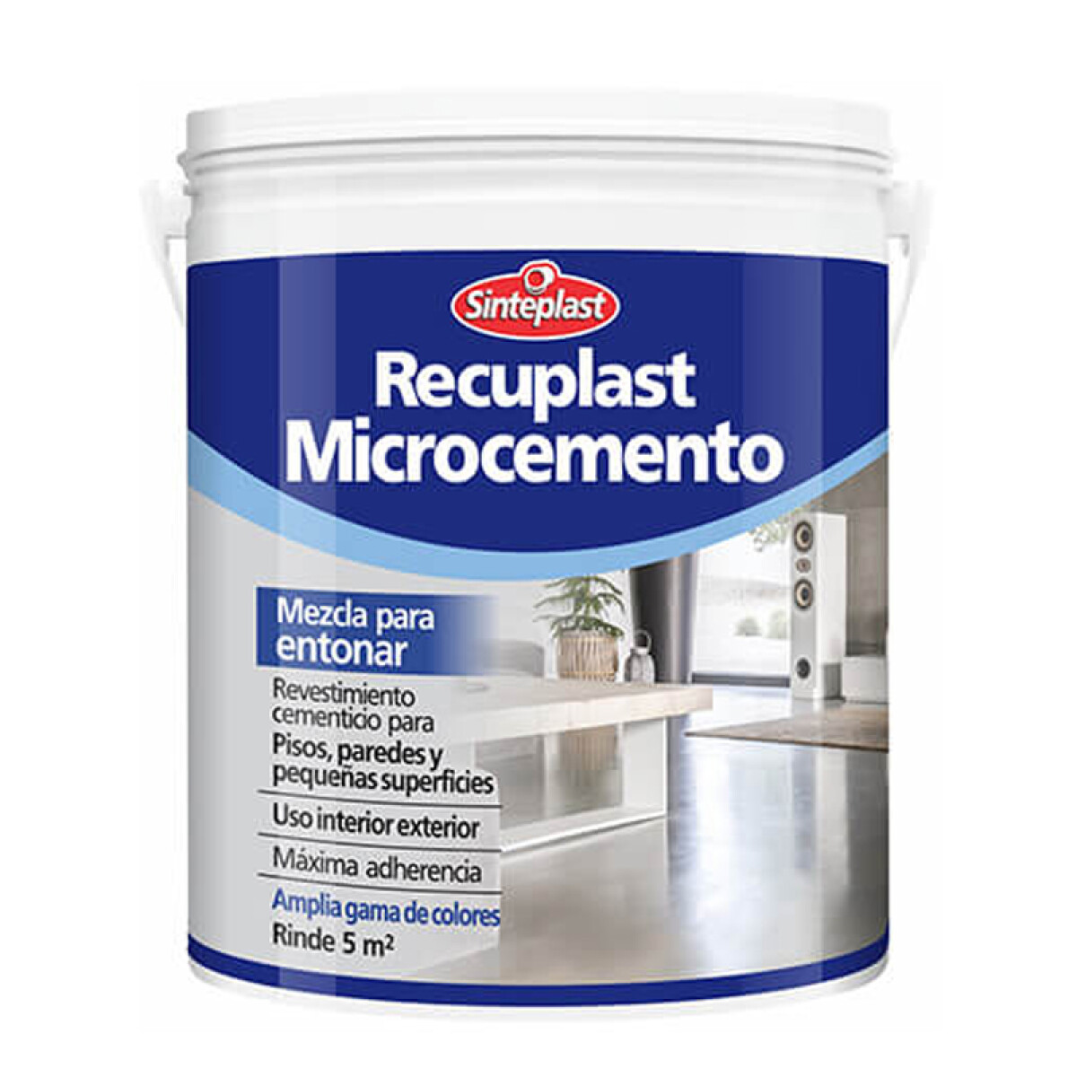 RECUPLAST MICROCEMENTO BLANCO 25K SINTEPLAST 