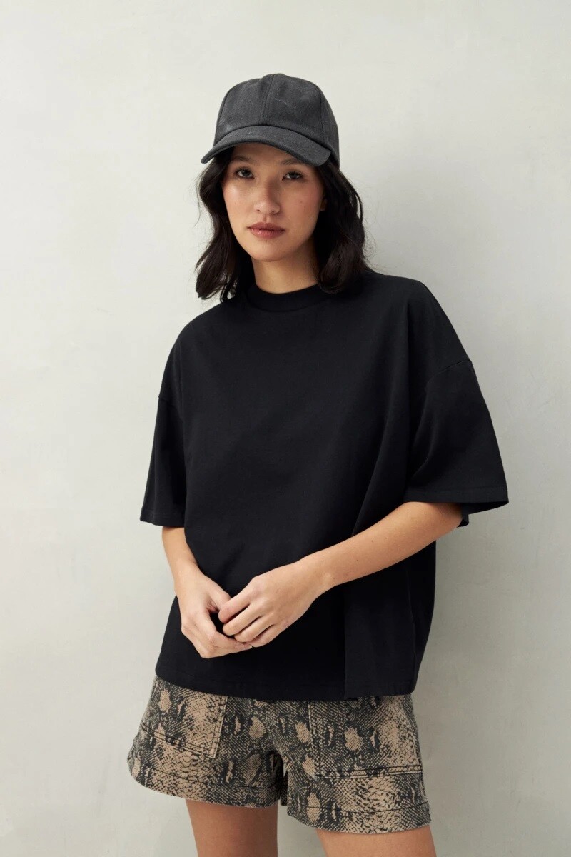 T-SHIRT D.CASSIN ZERICA - NEGRO 