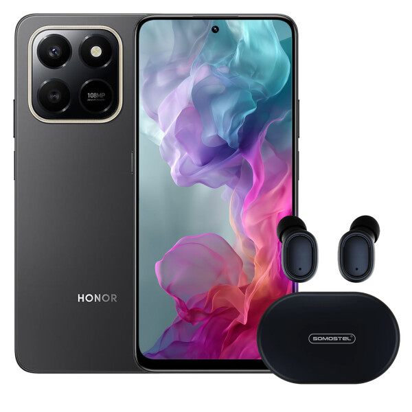 Honor X7d 8gb Ram 256gb 50mpx Ip65 + Regalo NEGRO