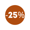 25% OFF
