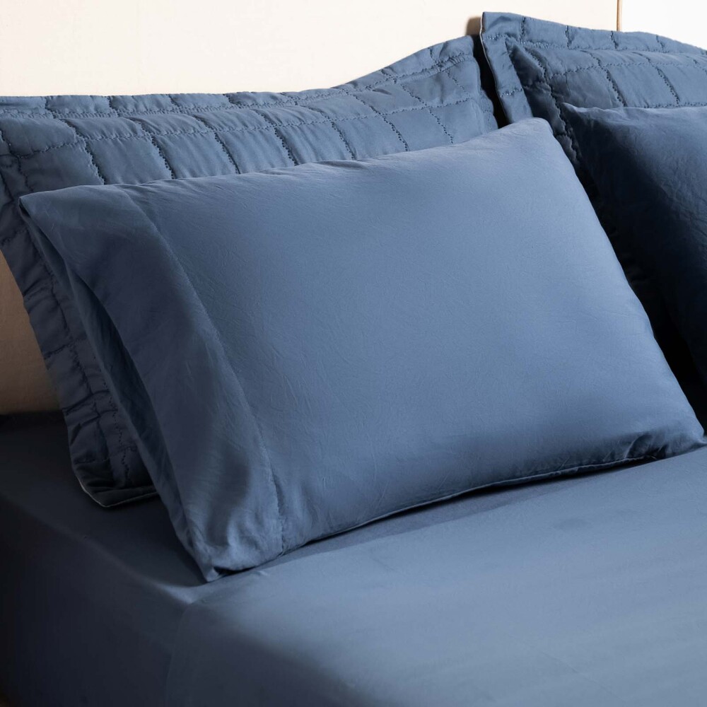 JUEGO DE SABANAS 2 PLAZAS POLIESTER PREWASHED